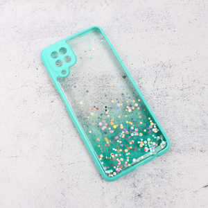 Maska Frame Glitter za Samsung A125F Galaxy A12 mint