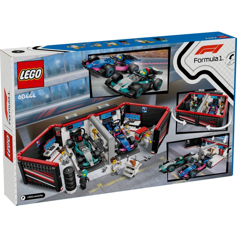 LEGO 60444 Garaža za F1® sa autima Mercedes-AMG i Alpine slika 11