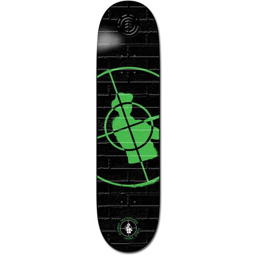 Element X Public Enemy Stencil 8.25" skate daska slika 1