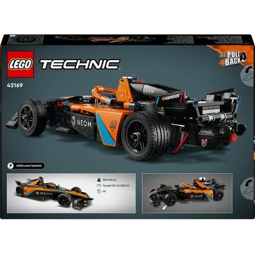 Igra Gradnje Lego Technic 42169 NEOM McLaren Formula E Race Car Pisana slika 2
