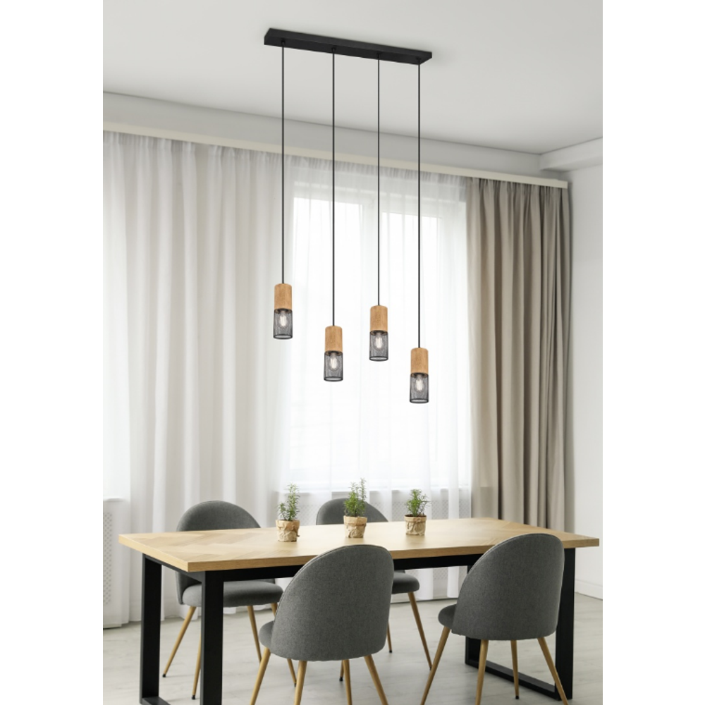 TOSH LUSTER ,4XE27 slika 3