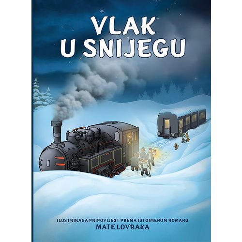 Vlak u snijegu 2. DIO - iz serijala malih slikovnica slika 1