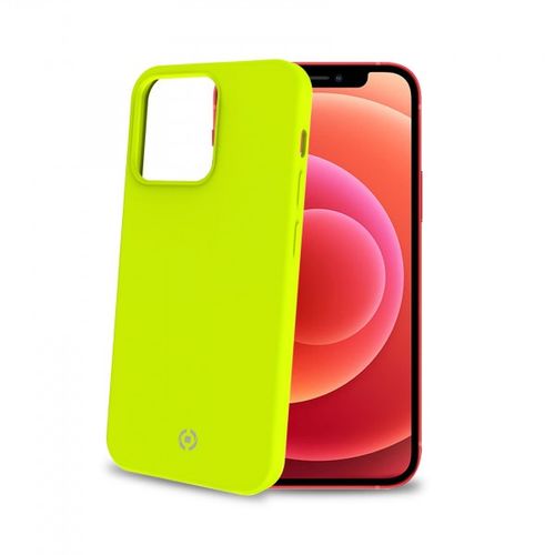 CELLY Futrola CROMO za iPhone 13 PRO MAX u FLUORESCENTNO ŽUTOJ boji slika 2