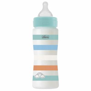 Chicco WB Plastična Flašica 330Ml Silikon Zelena