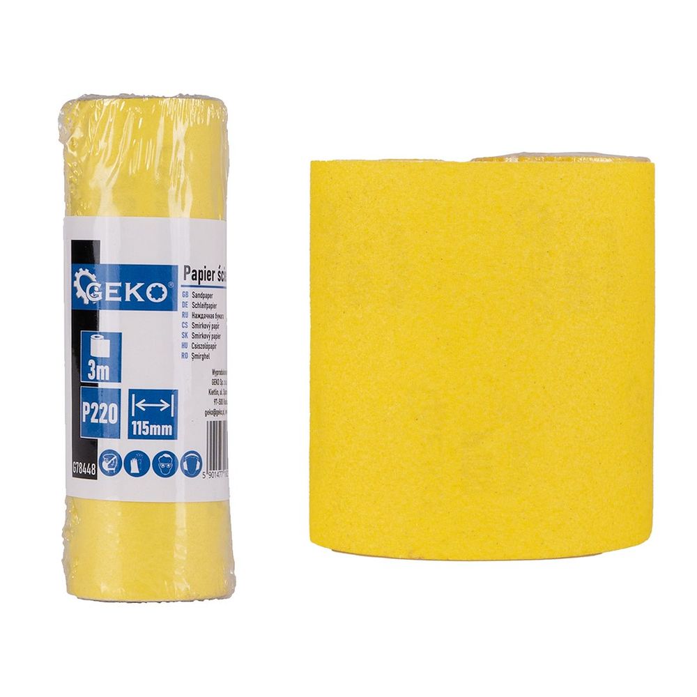 Brusni papir - rola 115 mm x 3 m P220 slika 1