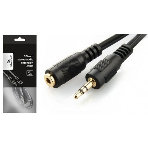 CCA-421S-5M Gembird 3.5mm stereo plug to 3.5mm stereo socket extension kabl 5m slika 2