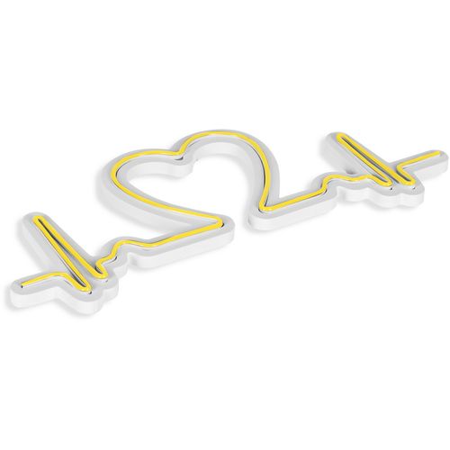 Wallity Ukrasna plastična LED rasvjeta, Love Rhythm - Yellow slika 5