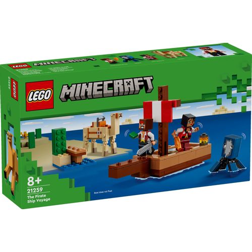 LEGO® MINECRAFT® 21259 Putovanje gusarskim brodom slika 2