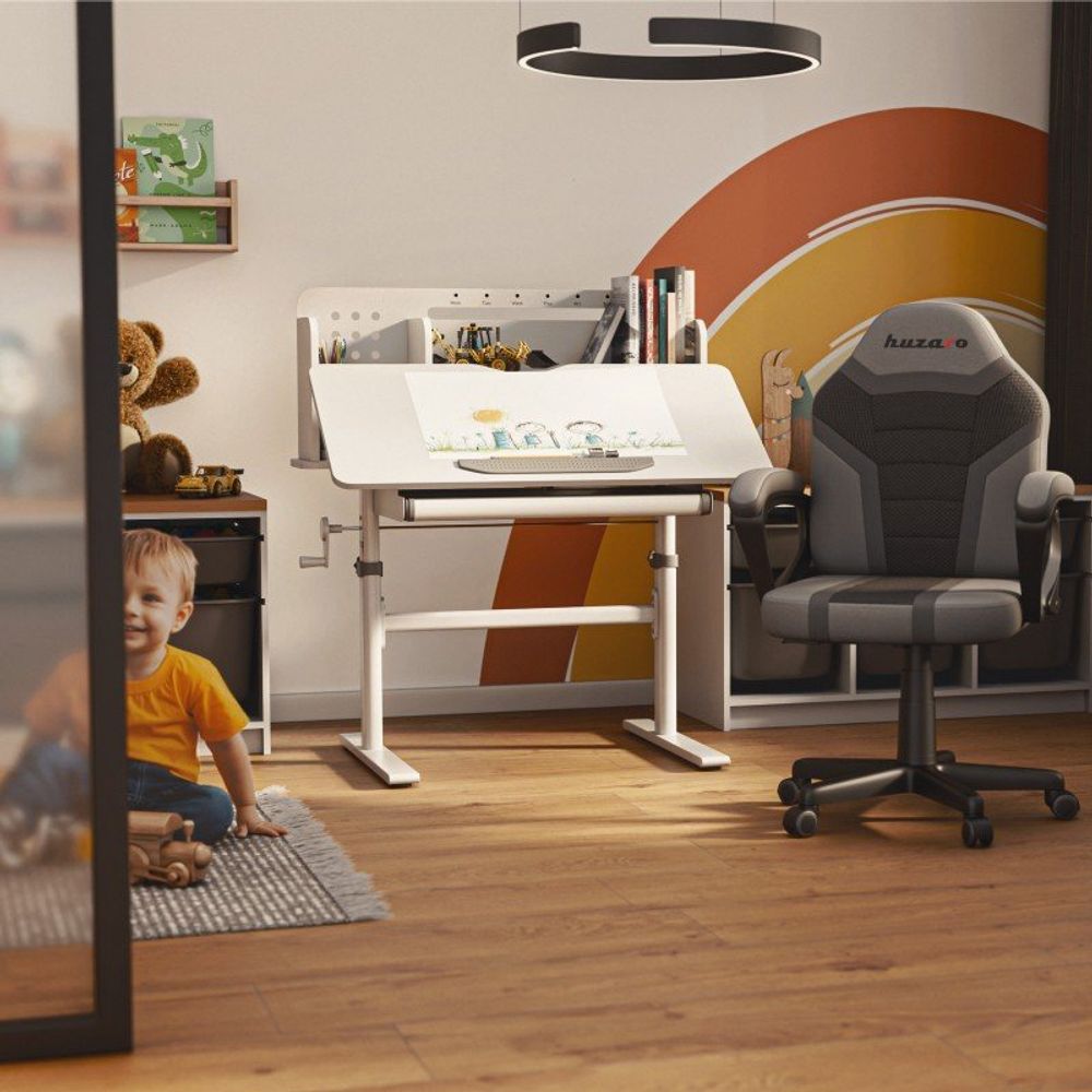 Podesivi dječji stol Study 5.0 sivi 90 cm slika 2