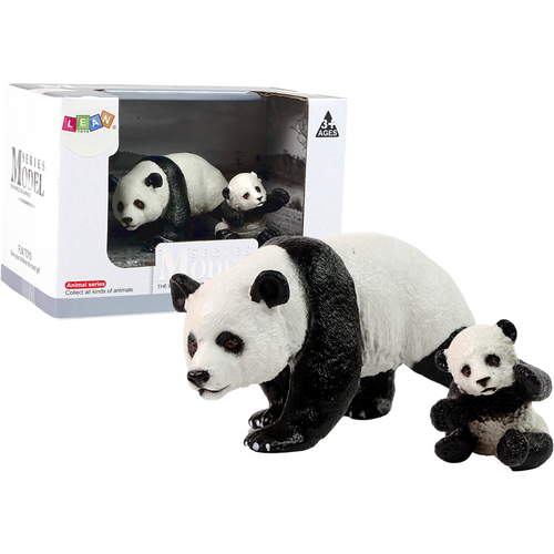 Kolekcionarske figurice panda s bebom slika 1