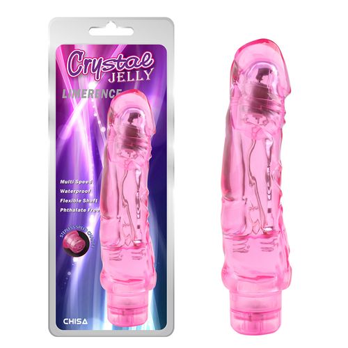 Veliki Roze Vibrator 22cm Limerence slika 1