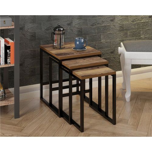 GGMBZGN001 Oak
Black Nesting Table (3 Pieces) slika 1