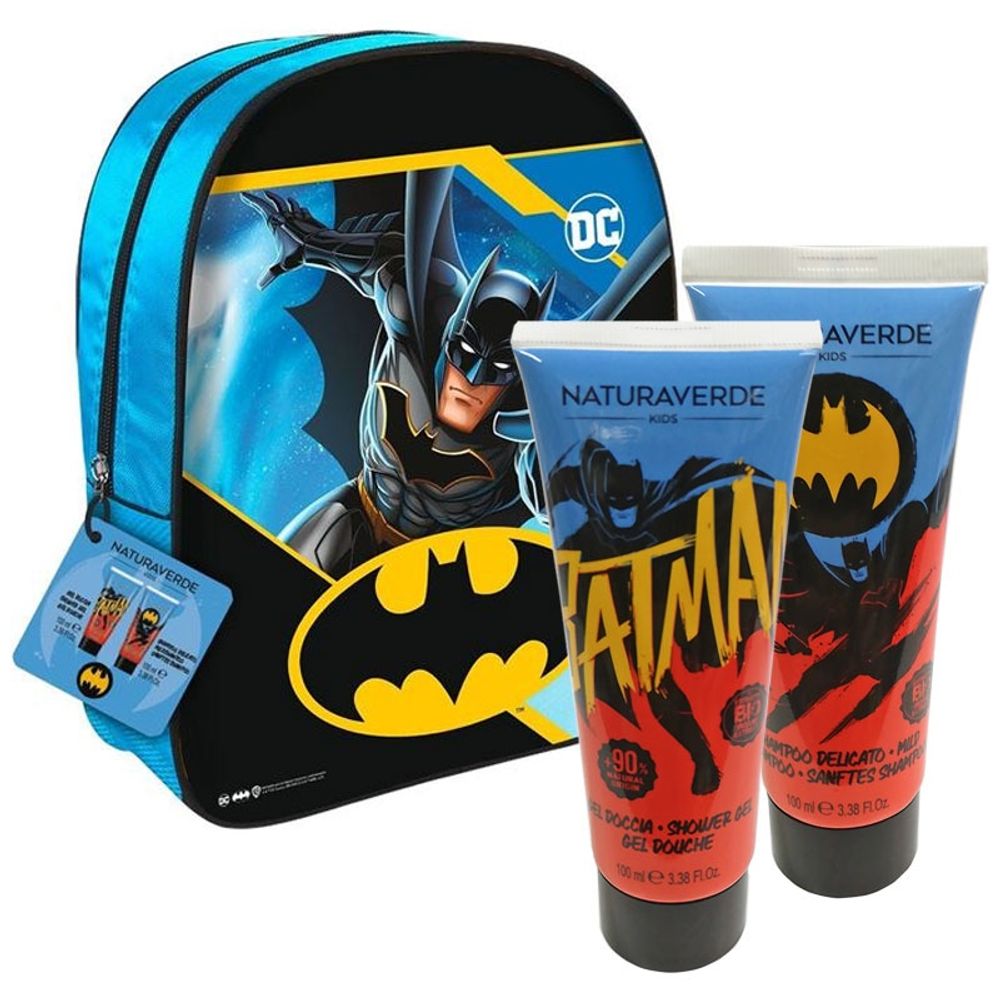 Naturaverde Kids Batman Poklon set (tuš gel 100ml + šampon 100ml + ruksak) slika 2