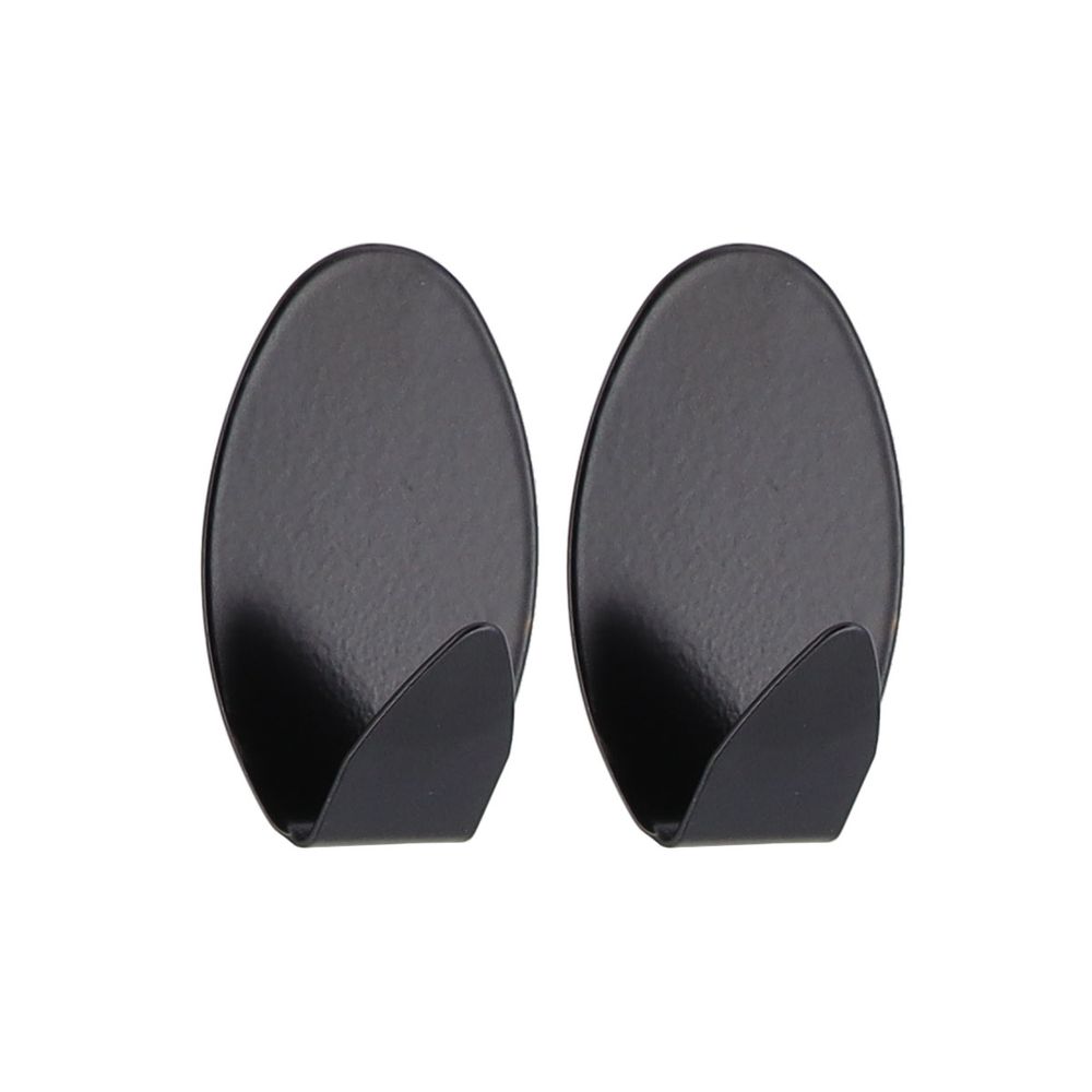 Samoljepljiva kukica inox crna 2/1 Tendance slika 3