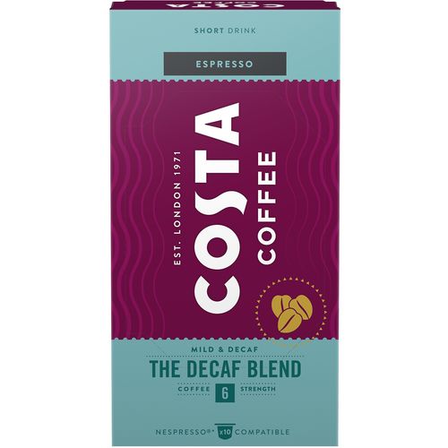 Costa Nespresso kompatibilne kapsule Espresso kava bez kofeina blend, 10 kapsula, 57 g slika 1