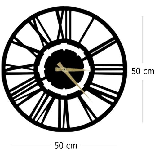 Wallity dekorativni metalni zidni sat, Net slika 3
