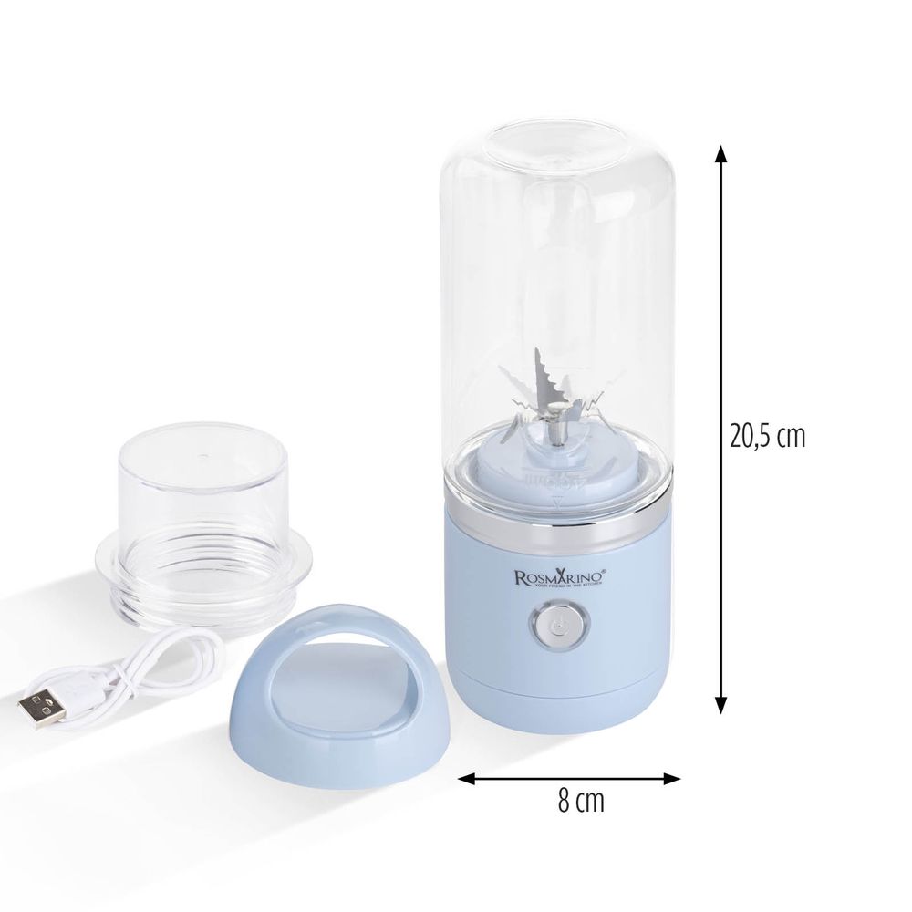 Vitapur prijenosni blender NutriMax 2 GO svijetlo plavi slika 3