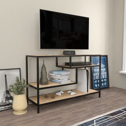 Robbins - Black, Oak Oak
Black TV Stand slika 2