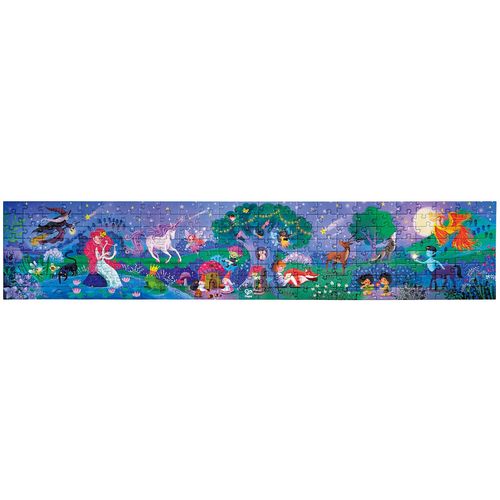 Hape Drvena slagalica koja svijetli u mraku Magic Forest Puzzle E1633A, 150cm slika 2