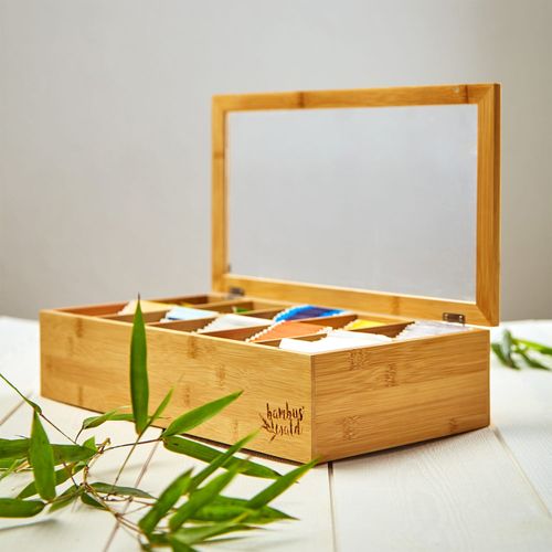 Klarstein Kutija za čaj, Bambus slika 4