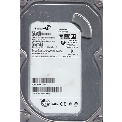 Seagate HDD 500GB SATA3 Pull 16MB slika 1