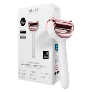 MicroNeedle Face & Body Roller GESKE| 8 in 1 , starlight