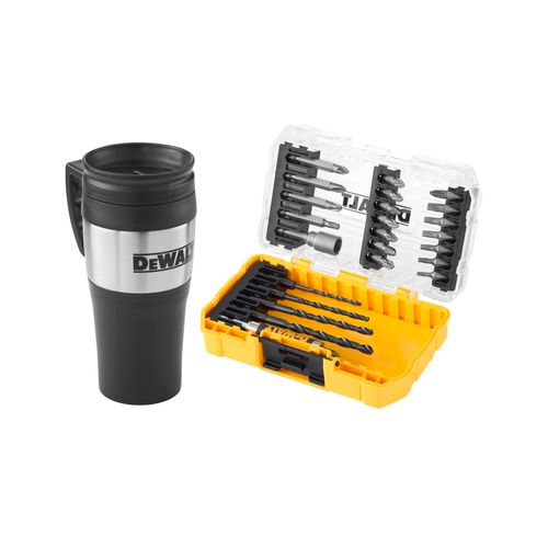 DEWALT 25 dijelni set bitova + šalica slika 2