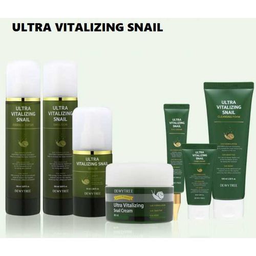 Dewytree Ultra Vitalizing Snail Eye Cream ultra vitalizirajuća krema za predeo oko očiju obogaćena filtratom sluzi puža, antirid slika 5