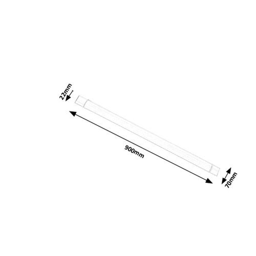 Rabalux Batten Light nadgradne lampe, bela, LED 30W slika 5