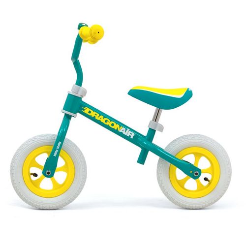 Milly Mally bicikl bez pedala DragonAir zeleno - žuti slika 1