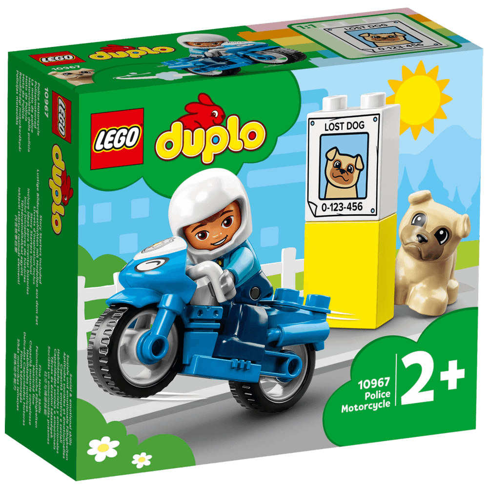 Lego Policijski motocikl, LEGO Duplo slika 1