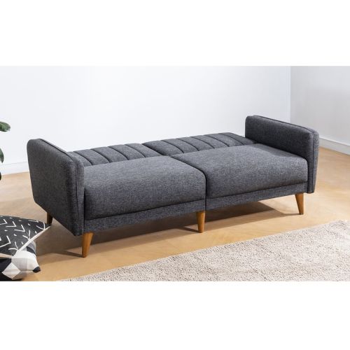 Atelier Del Sofa Aqua - Trosed na razvlačenje u tamnosivoj boji slika 5