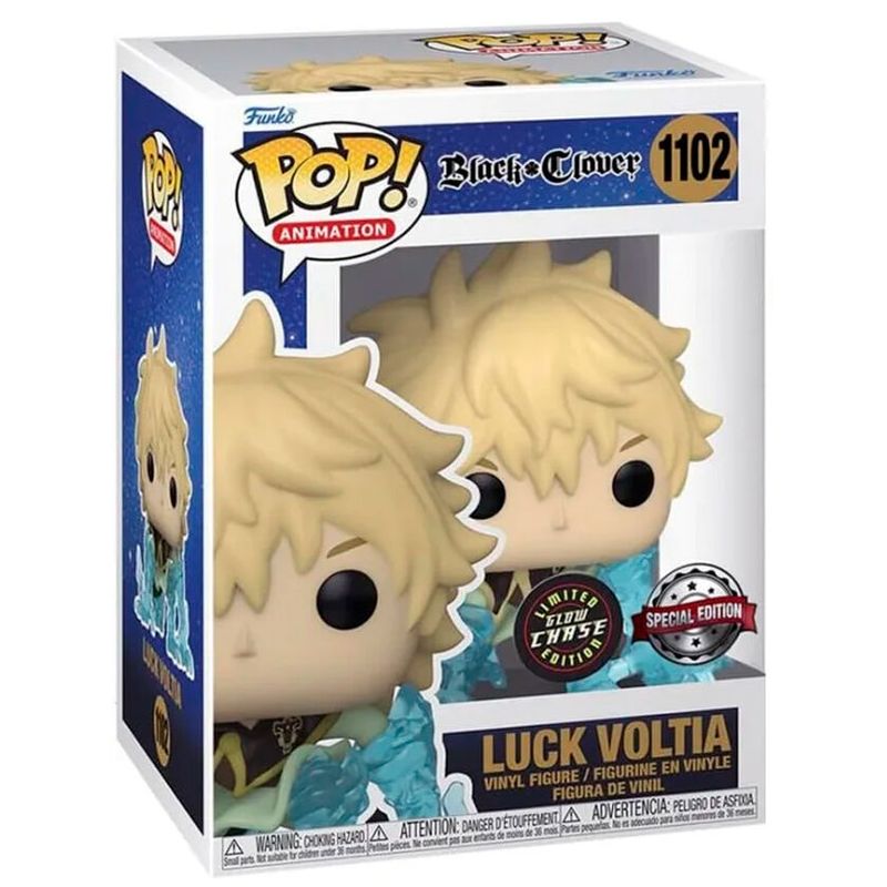 FUNKO Funko POP figura Black Clover Luck Voltia Exclusive Chase image