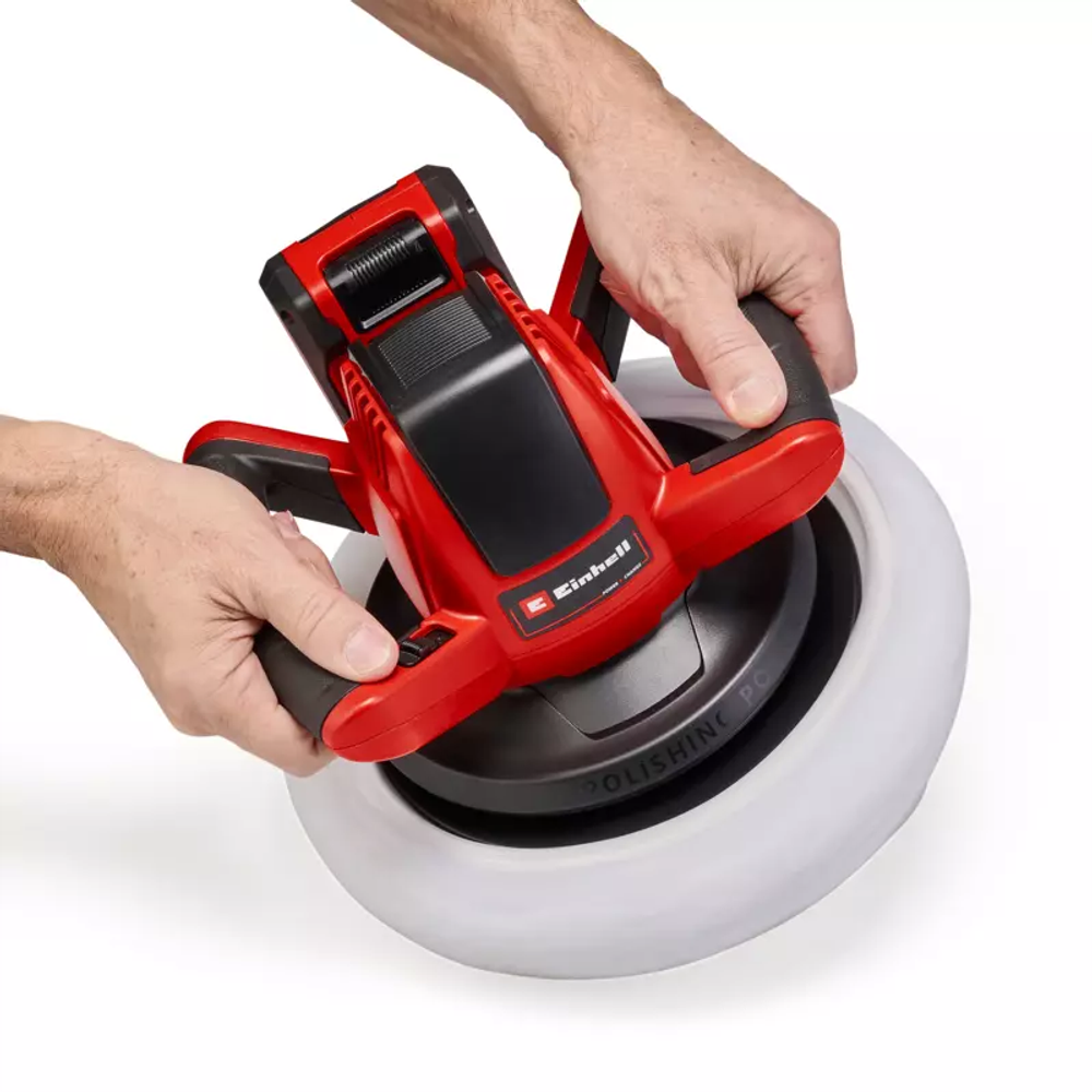 Einhell Akumulatorska polirka CE-CB 18/254 Li - Solo + Baterija 2.5 Ah i punjač slika 6