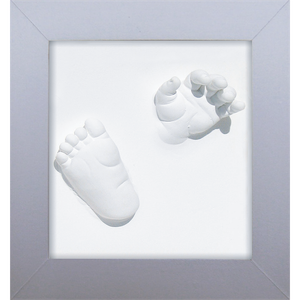 Dooky poklon set Okvir Happy Hands 3D Deluxe - Silver