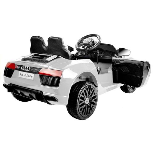 Licencirani auto na akumulator Audi R8 Spyder - bijeli slika 4