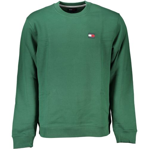 TOMMY HILFIGER MEN'S GREEN ZIPLESS SWEATSHIRT slika 1