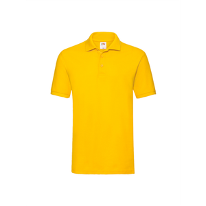 Fruit Of The Loom Polo majica kratkih rukava 180g - Žuta XL