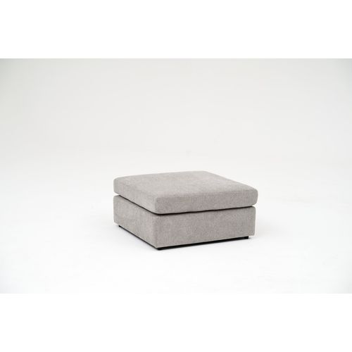 Atelier Del Sofa Tabure, Mottona Pouffe - Light Grey slika 2