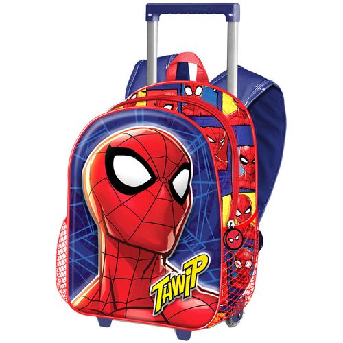 Marvel Spiderman Sides 3D ruksak na kotačima 34cm slika 1