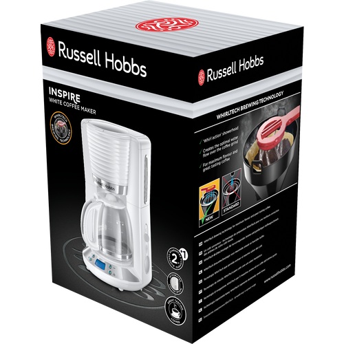 Russell Hobbs aparat za kavu Inspire White 24390-56 slika 4