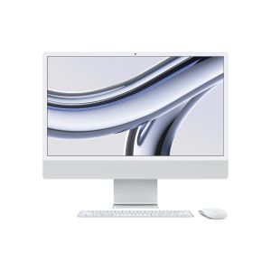 Apple iMac 24 M3 (MQRJ3ZE/A) srebrni All in One 23.5" 4.5K Apple Octa Core M3 8GB 256GB SSD macOS