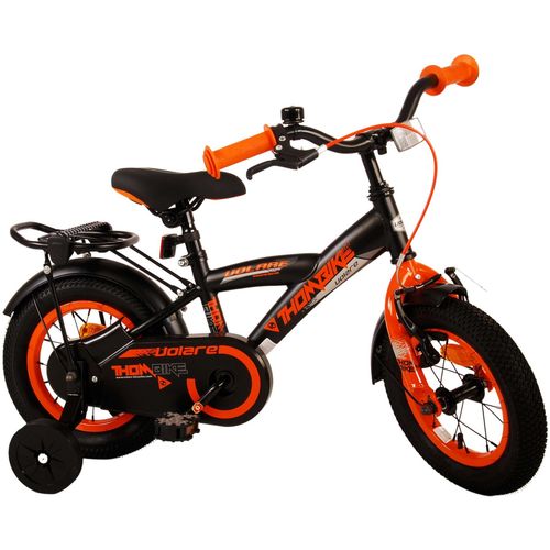 Volare dječji bicikl Thombike 12" crno-narančasti slika 3