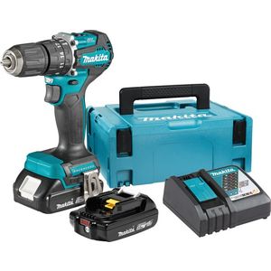 Makita Aku Udarna Bušilica DHP487RAJ (18V, Li-ion, BL, 2x2,0Ah)