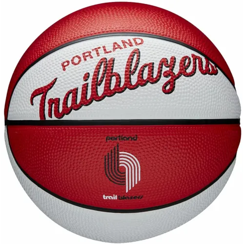 Wilson team retro portland trail blazers mini ball wtb3200xbpor slika 2