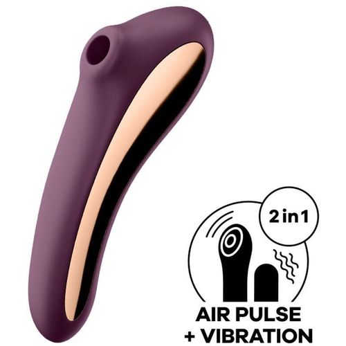 Satisfyer Dual Kiss stimulator klitorisa i vibrator slika 12