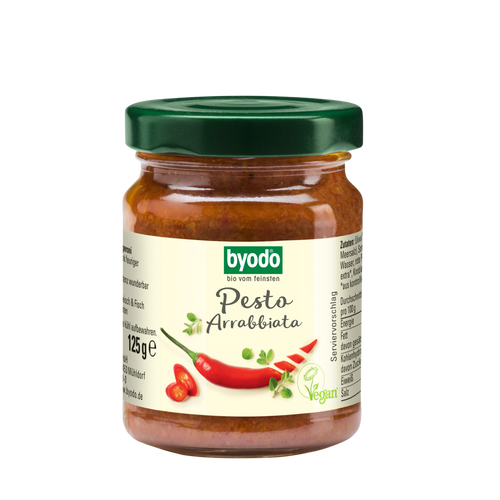 Byodo Sos Org Pesto Arrabbiata 125ml slika 1