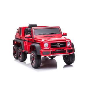 Licencirani auto na akumulator  Mercedes G63 6x6 - crveni