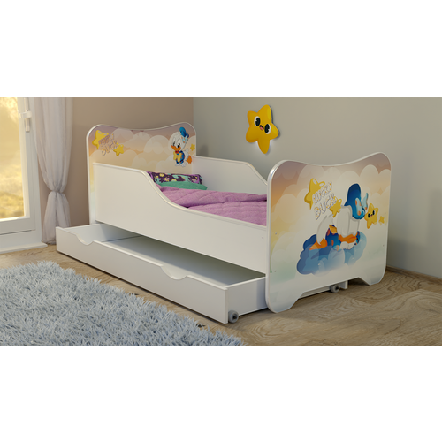 Dečiji Krevet 160X80Cm Happy Kitty + Fioka Lucky Duck slika 1