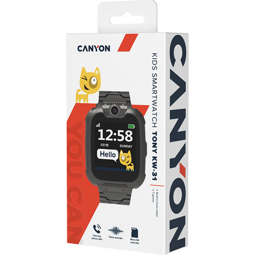 CANYON Tony KW-31 dječiji pametni sat slika 6